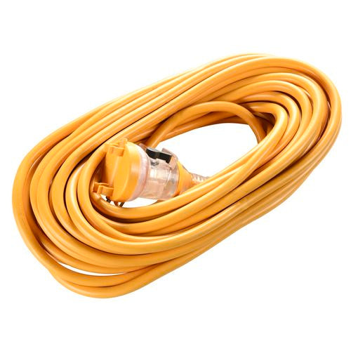 15m Heavy Duty Extension Lead With Lock On Socket IP44 | CordTech