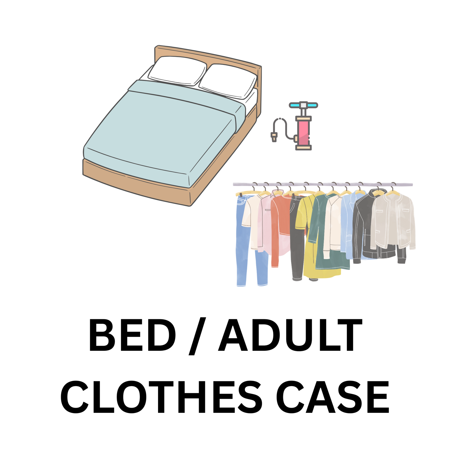 Bed / Adult Clothes Case