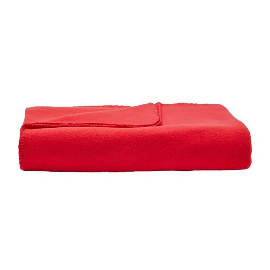 Polar Fleece Throw 127cm x 152cm Red