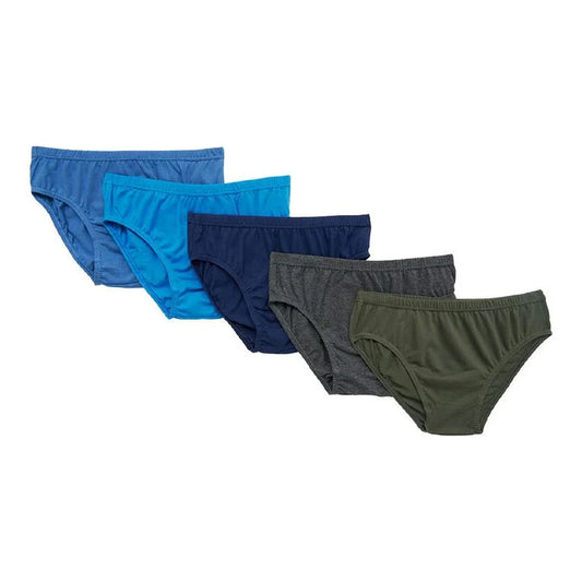 Cotton Briefs 5 Pack | H&H Essentials for Kids'