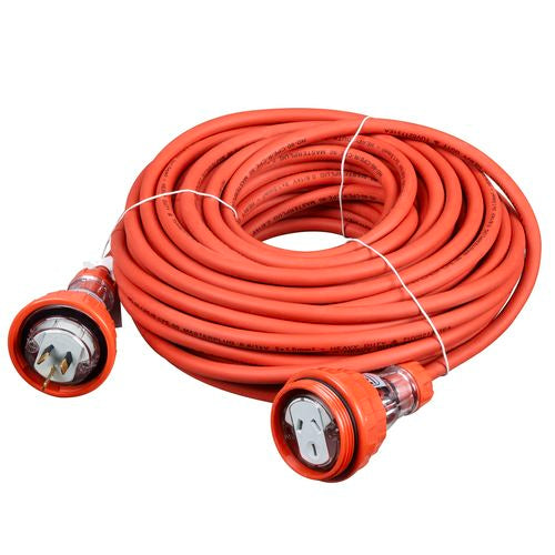 35m IP66 Extra Heavy Duty Rubber Extension Lead | CordTech