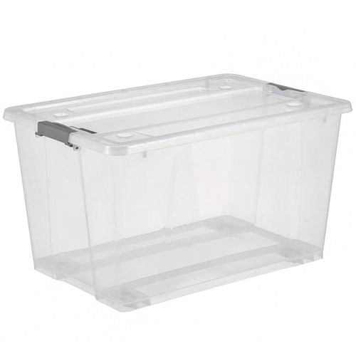 50L Clear Modular Storage Container - 50L | Montgomery