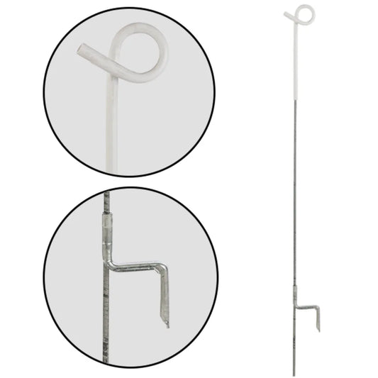Strainrite 7 mm Heavy Duty Gold Foot Pigtail Post 1040 mm